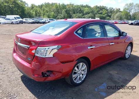 2013 Nissan Sentra Sl from USA, damaged, VIN 3N1AB7AP1DL750005